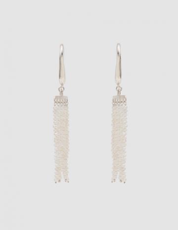 Faris Swing Silver Earrings