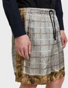 Dries Van Noten Satin Short In Beige