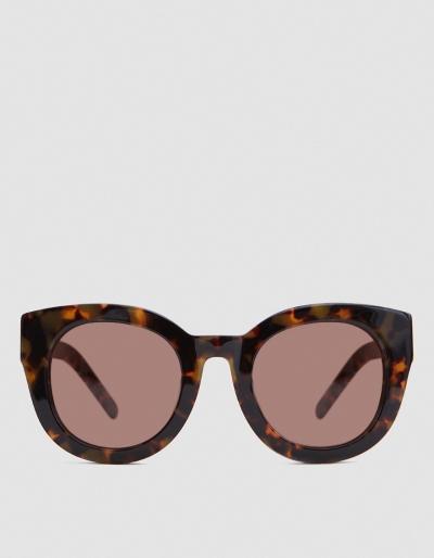 Ganni Fay Shades In Tortoise