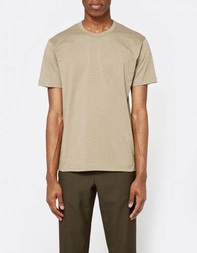Comme Des Gar Ons Shirt Plain Ss Tee In Olive