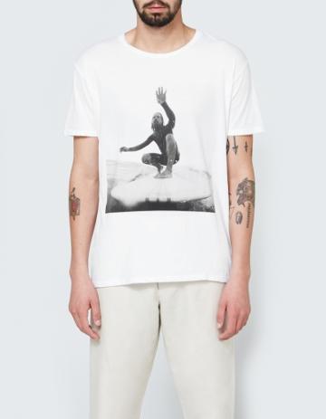 Quality Peoples Surfer Photo Crew T-shirt