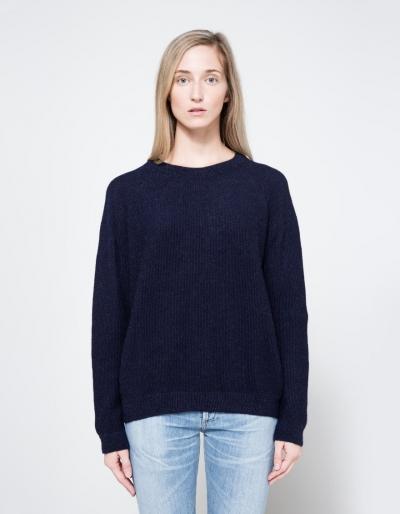 Hesperios Faro Boxy Pullover In Blue