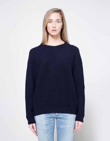 Hesperios Faro Boxy Pullover In Blue