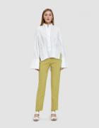 Kaarem Sam High-waisted Pocket Pant In Avocado