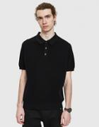 St Ssy Kingston Ss Polo Sweater In Black