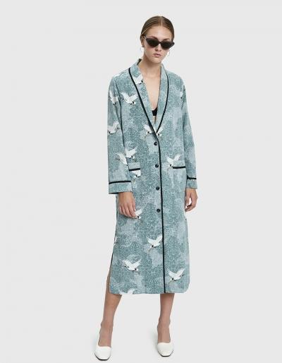 Stelen Nell Printed Robe Dress