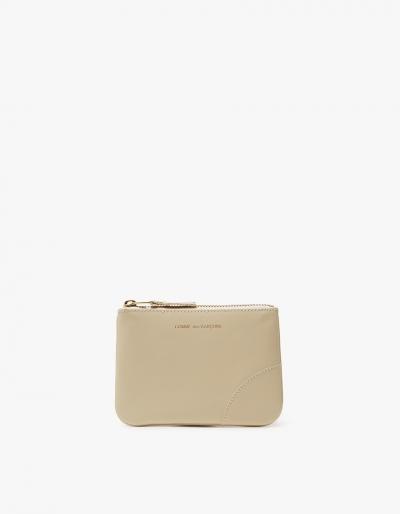 Comme Des Gar Ons Wallet Classic Leather Line Sa8100 Wallet In Off-white