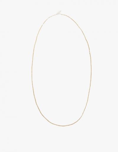 Need Supply Co. Thin Vintage Beaded Gold Necklace