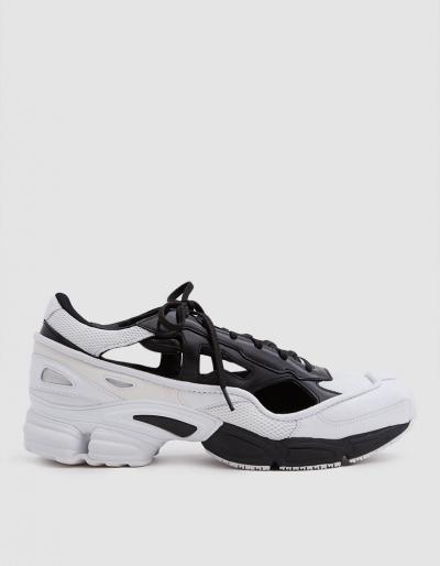 Adidas X Raf Simons Rs Replicant Ozweego Sneaker In Black/cream/white