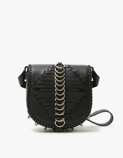 Alexander Wang Mini Lia Shoulder Bag In Black