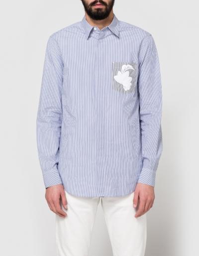 3.1 Phillip Lim Ls Classic Bb With Floral Embroidery