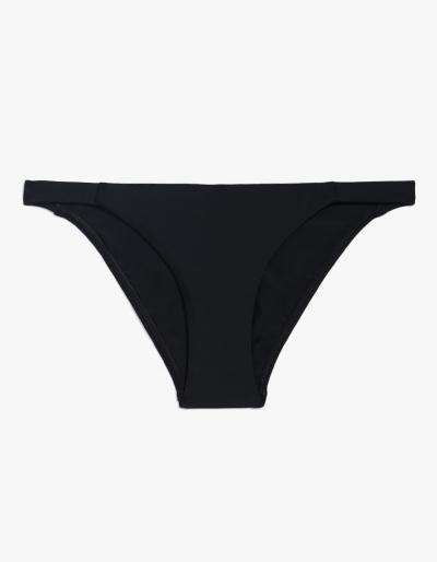 Matteau Swim Side Strap Brief In Black