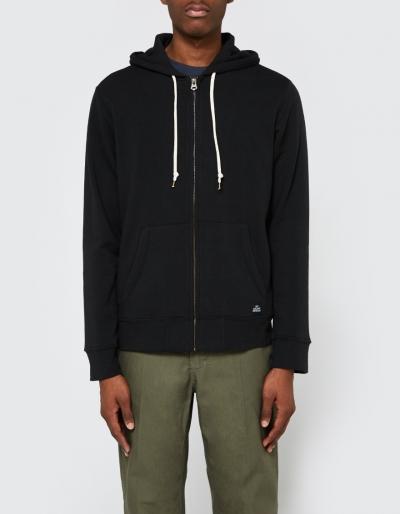 Obey Lofty Comforts Zip Hood In Black