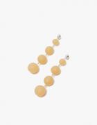 Surface Handmade Ball Drop Earrings In Bone