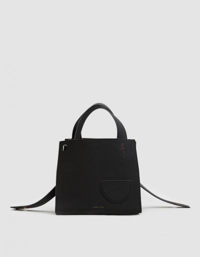 Danse Lente Margot Square Bag In Black