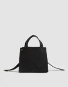 Danse Lente Margot Square Bag In Black