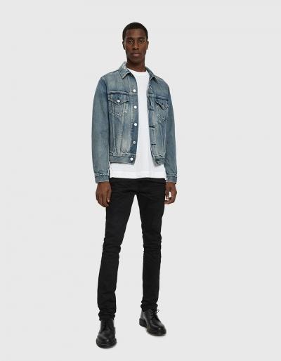 John Elliott Thumper Type Iii Jacket In Washed Indigo