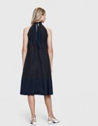 Fabiana Pigna Constance Dress In Black/navy