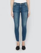 Frame Le High Skinny Tulip Hem Raw