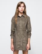 Stelen Halston Dress In Olive