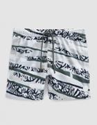 Native Youth Tropicamo Swimsuit In Grey
