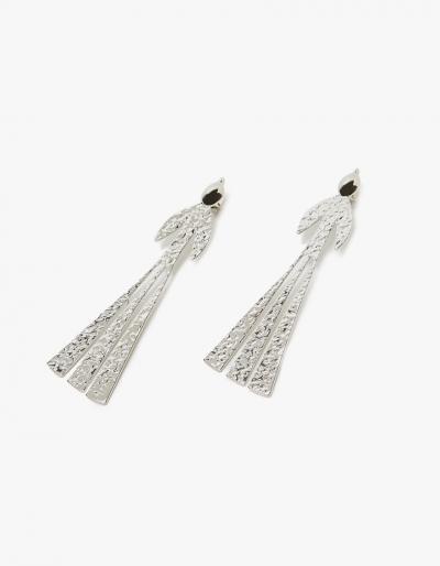 Jw Anderson Mini Hammered Bird Earrings