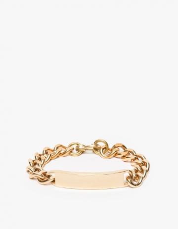 Lhn Jewelry Plain Id Bracelet
