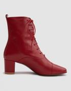 By Far Shoes Lada Boot In Red