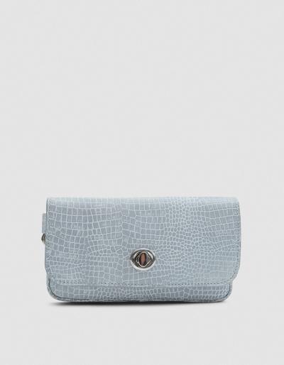 Rachel Comey Daft Fanny Pack In Grey Croc