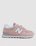 New Balance 574 Core In Faded Rose/overcast