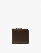 Comme Des Gar Ons Wallet Classic Leather Line Sa3100 Wallet In Brown