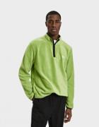 St Ssy Polar Fleece Half Zip Pullover In