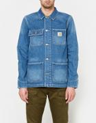 Carhartt Wip Michigan Chore Coat In Blue - True