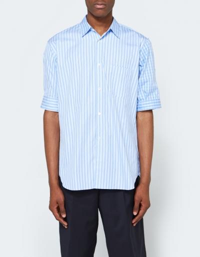 Comme Des Gar Ons Shirt Stripe X Check