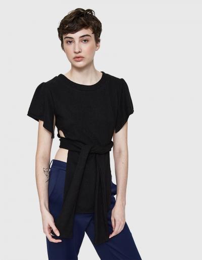 Stelen Wrap Tie Knit