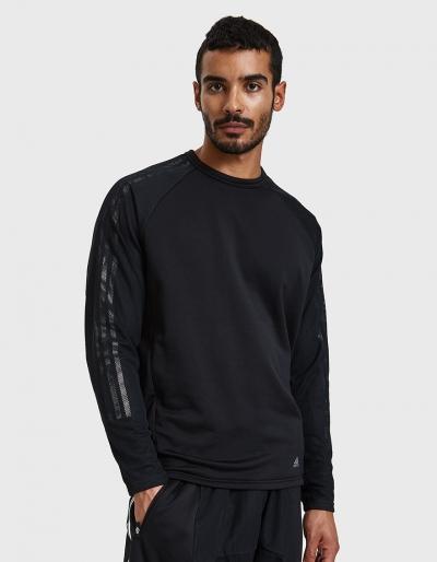 Adidas X Kolor Hybrid Crew In Black