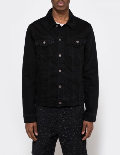 Topman Black Denim Jacket