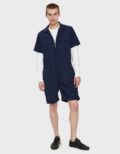 Engineered Garments Combi Suit In Dark Navy