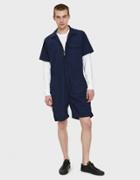 Engineered Garments Combi Suit In Dark Navy