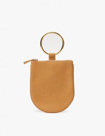 Otaat/myers Collective Medium Ring Pouch In Camel
