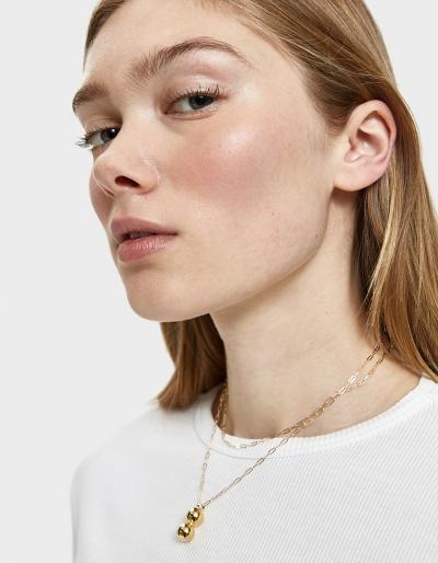 Young Frankk Layered Pendant Necklace