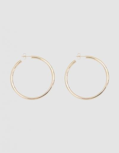 Loren Stewart Thick Hoops In
