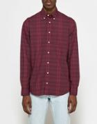 Gitman Brothers Vintage Archive Poplin Bd In Burgundy