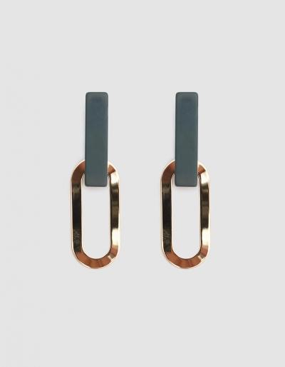 Rachel Comey Gray Earring In Green Gold