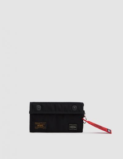 Wtaps Porter Nylon Wallet In Black