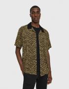 Obey Dirty Leo Woven Button Up