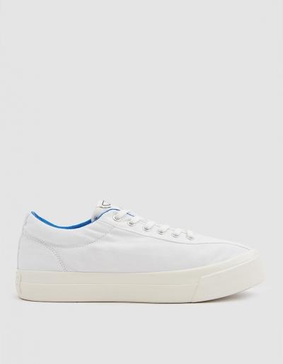 S.w.c. Dellow Canvas Sneakers In White