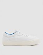 S.w.c. Dellow Canvas Sneakers In White