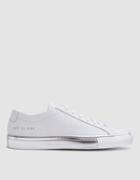 Woman By Common Projects Achilles Low With Colored Sole In White/silver