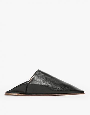 Mart Babouche Slides In Black